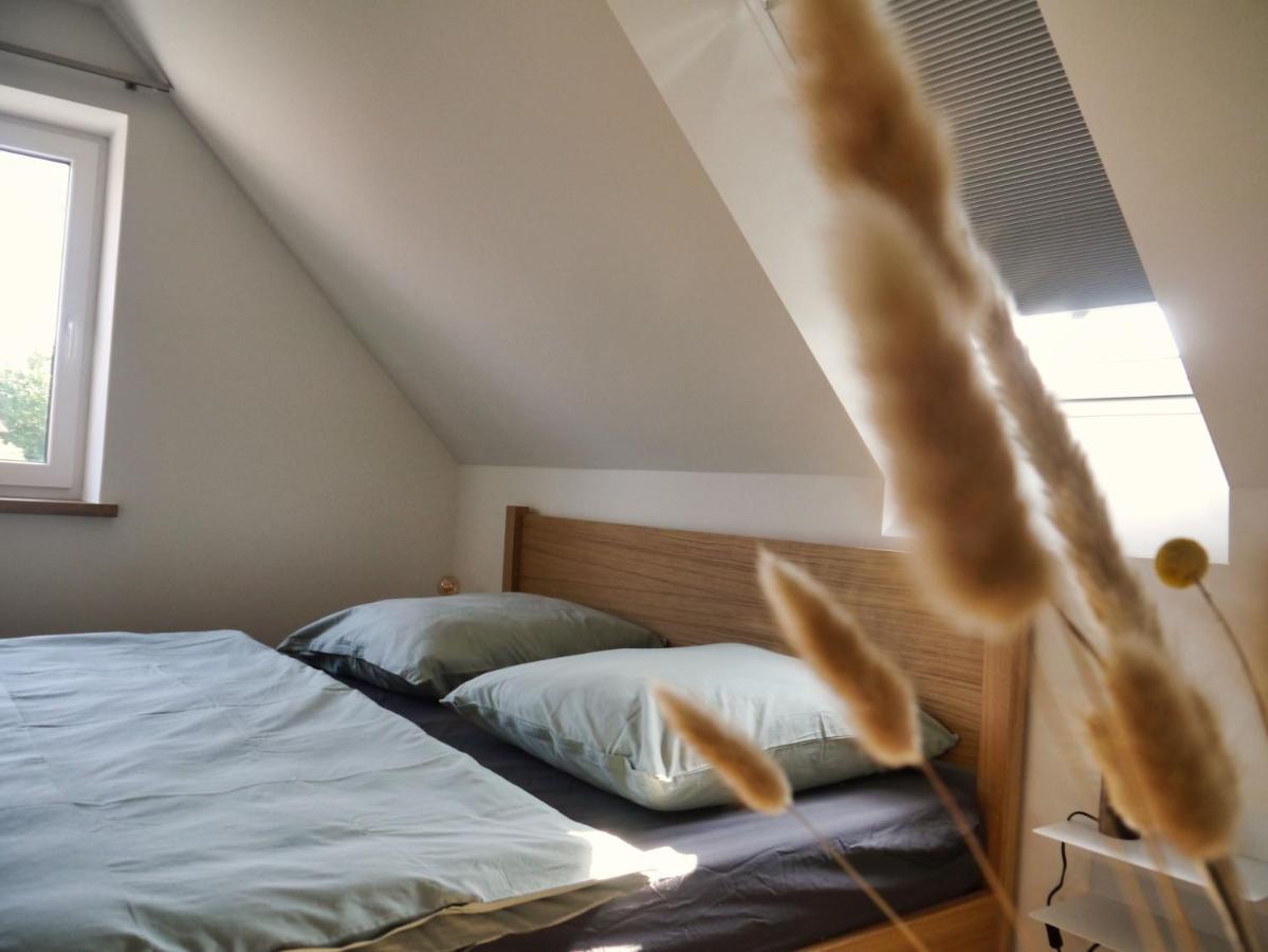 Der Schuppen Appartement Mildstedt Buitenkant foto