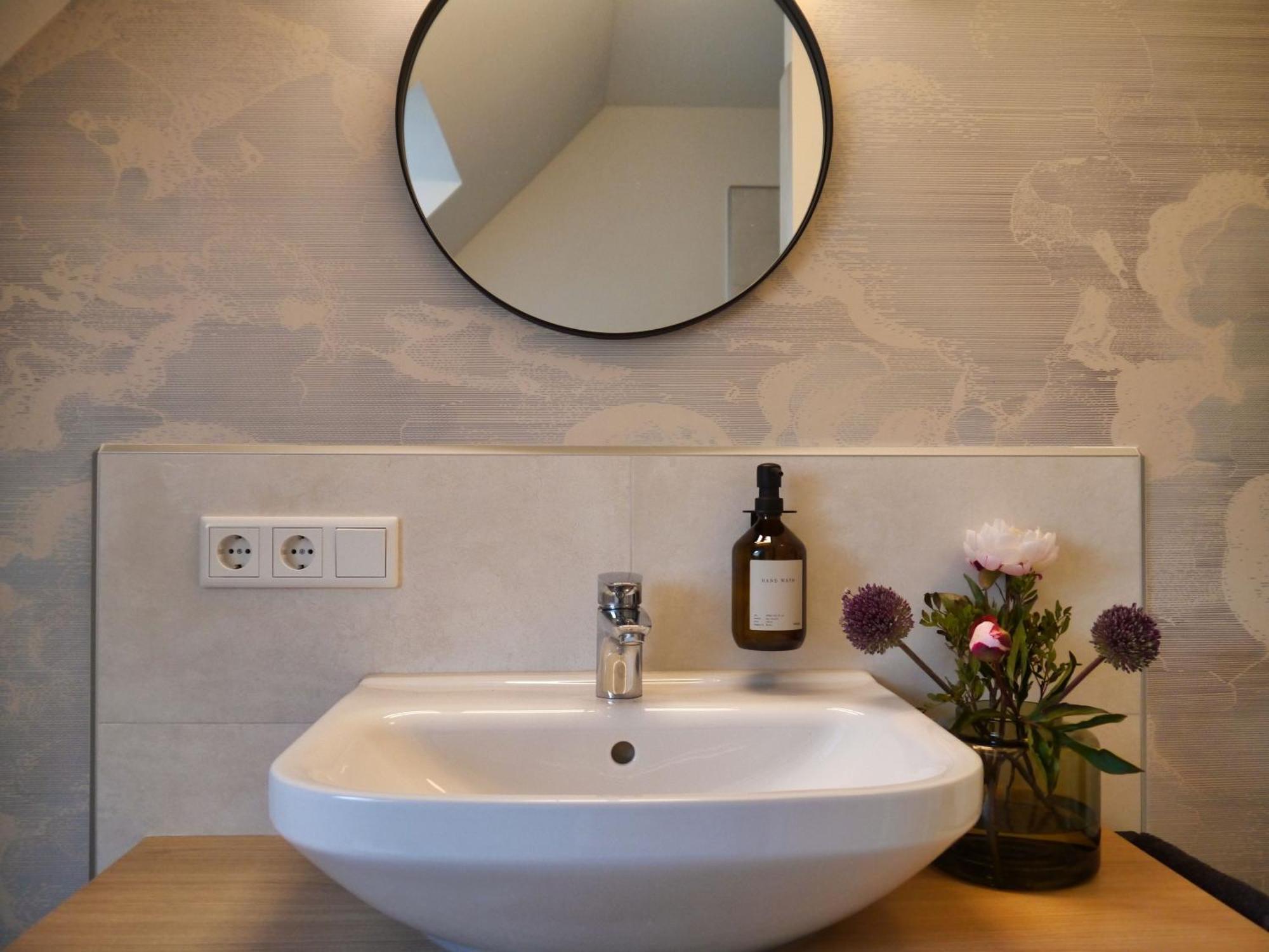 Der Schuppen Appartement Mildstedt Buitenkant foto