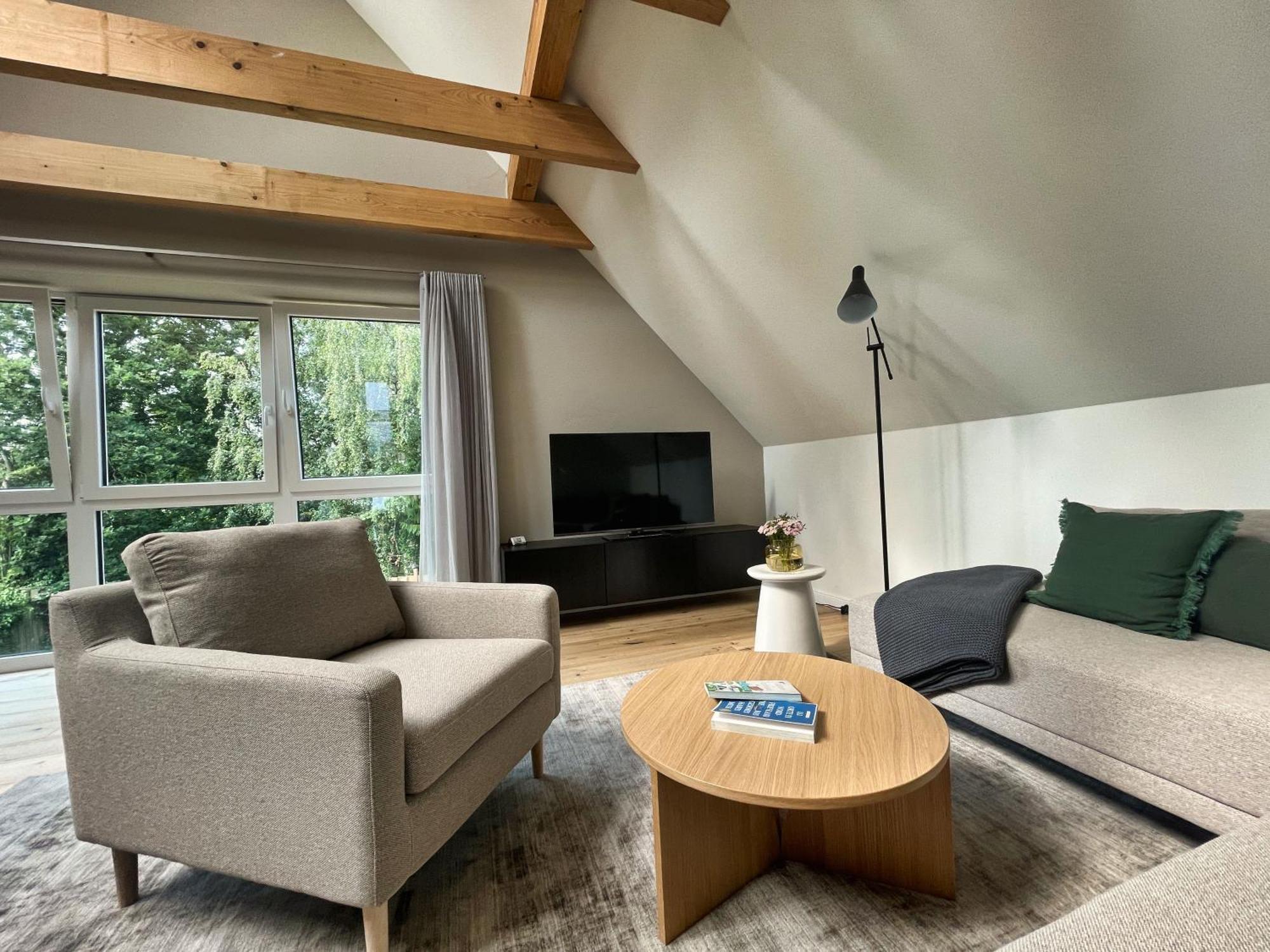 Der Schuppen Appartement Mildstedt Buitenkant foto